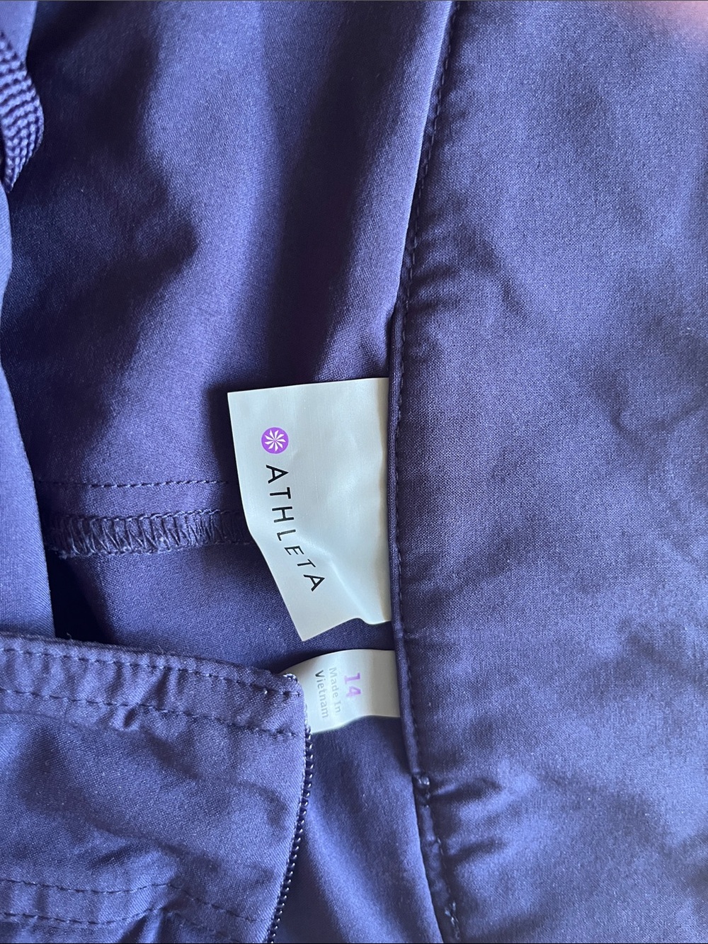 Athleta Navy Athletic seamed Skort - Picture 6 of 10